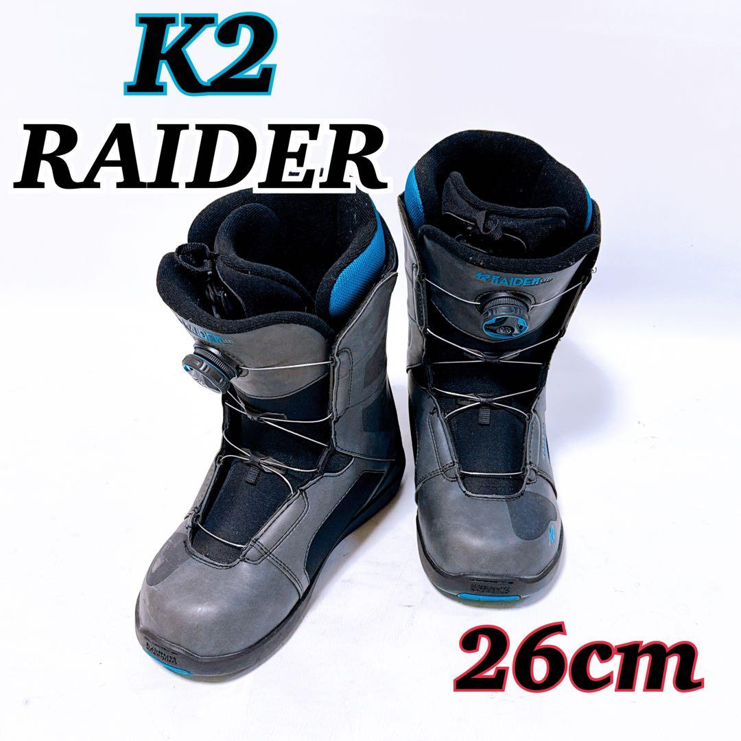 K2 ケーツー スノーボードブーツ BOA RAIDER ライダー ブラック