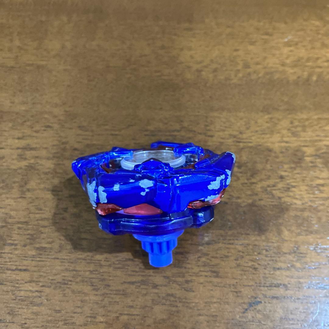 ベイブレードX　原色　コバルトドレイク　メタルコート；ブルー