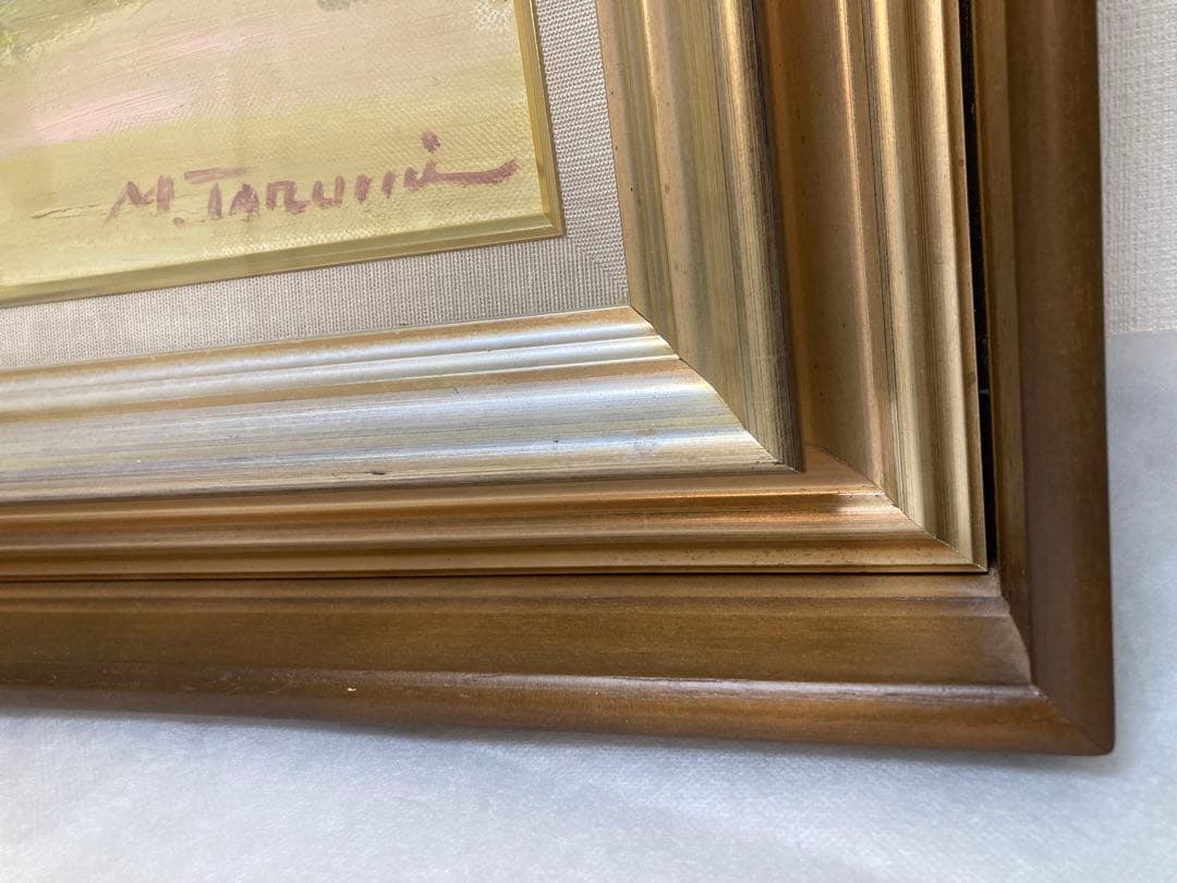 『八ヶ岳遠望』★樽見盛衛★元流形社顧問★M12号★油彩 絵画★八ヶ岳山ゆり美術館