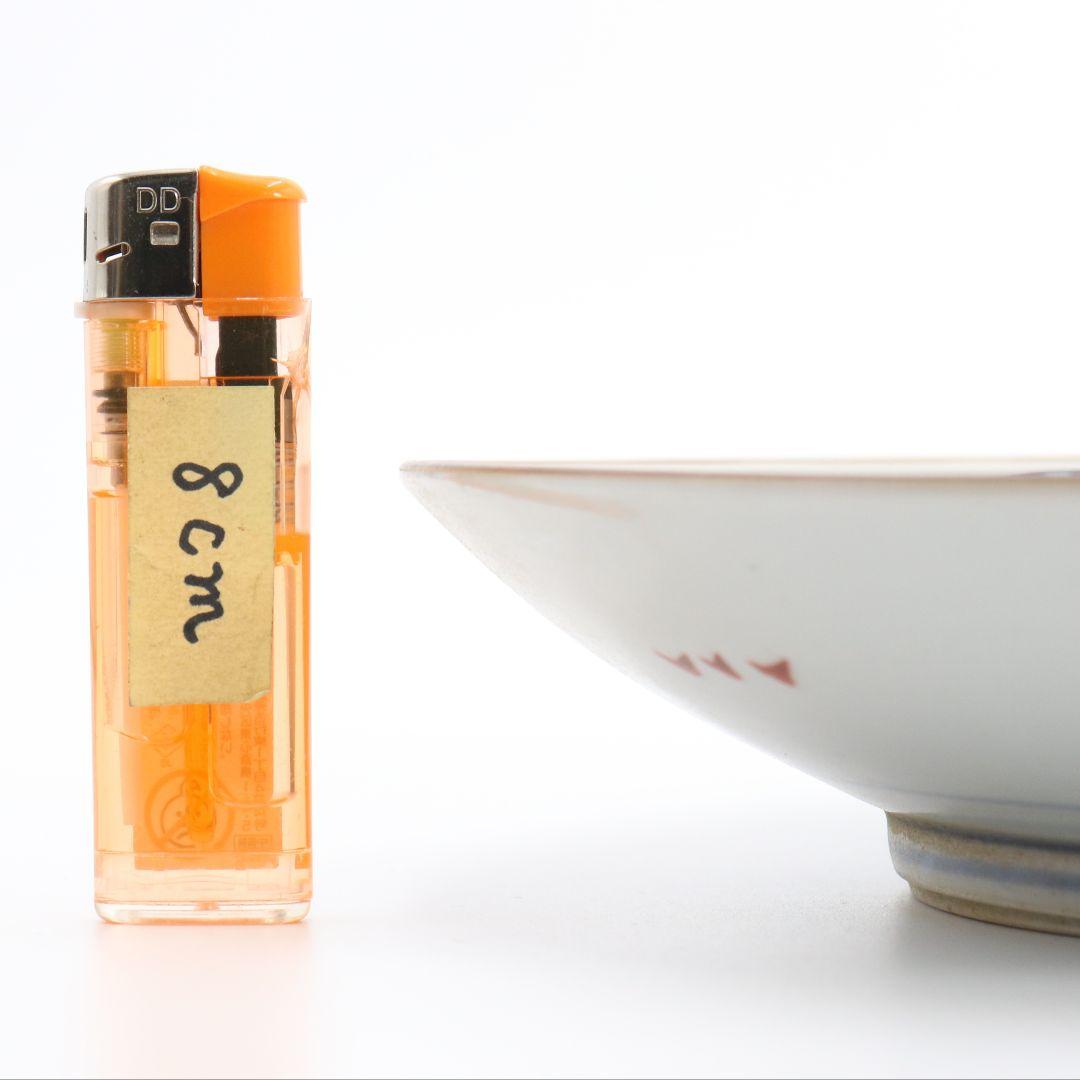 梶本太衛作 色絵芥子の図 飾皿 大皿 共箱　V188　1F14