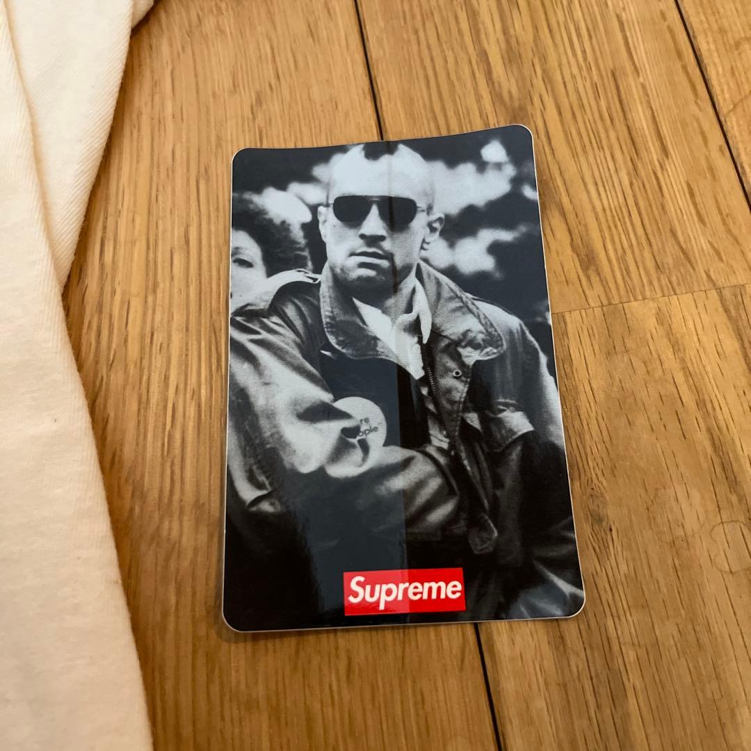 Supreme taxi d 2014 20周年ベージュ　ステッカー