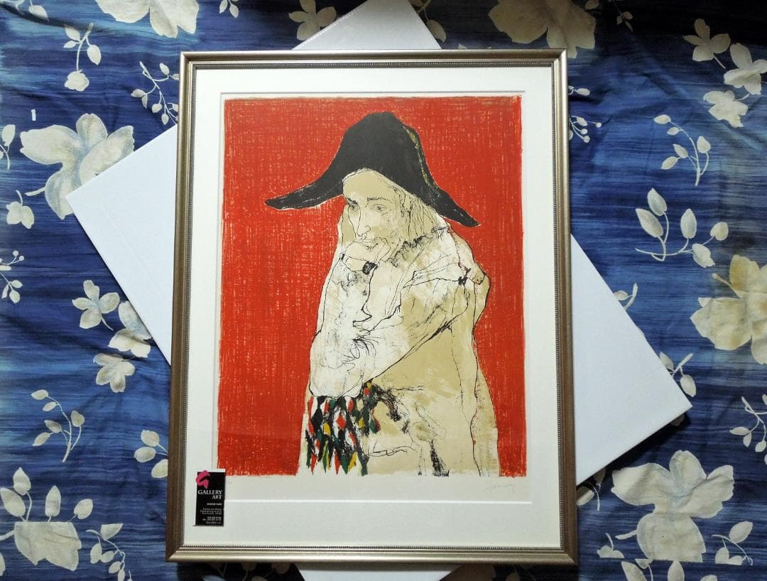 レア　真作　1977年　ジャン　ジャンセン　大判　直筆サイン　ピカソ　ダリ