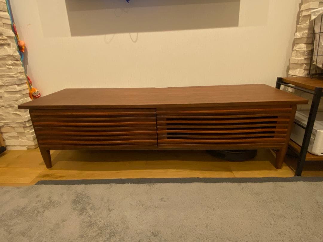 木製テレビ台 引き出し付き　テレビボード