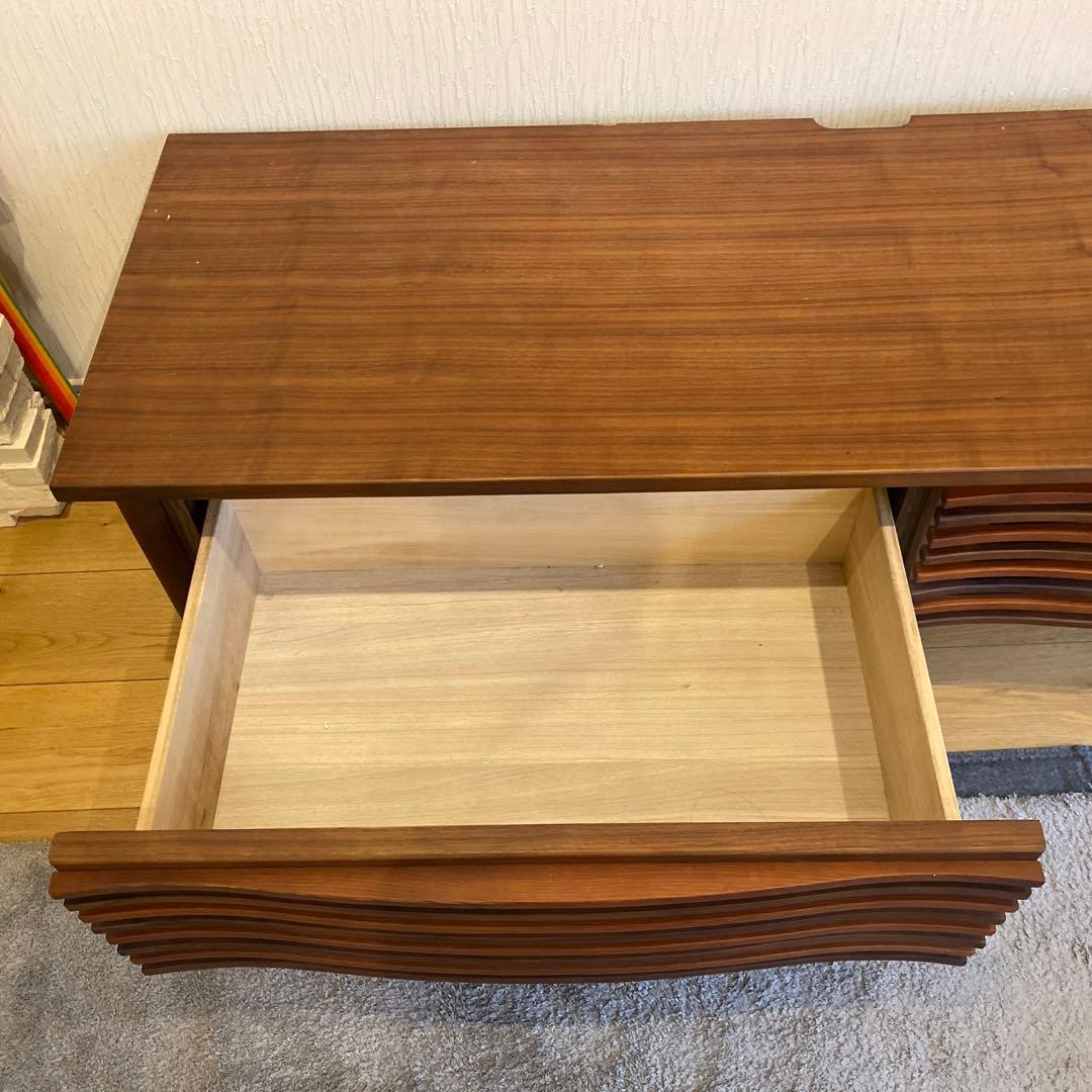 木製テレビ台 引き出し付き　テレビボード