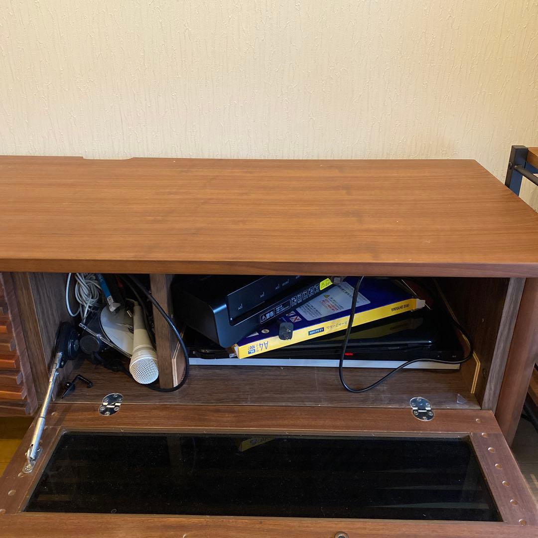 木製テレビ台 引き出し付き　テレビボード