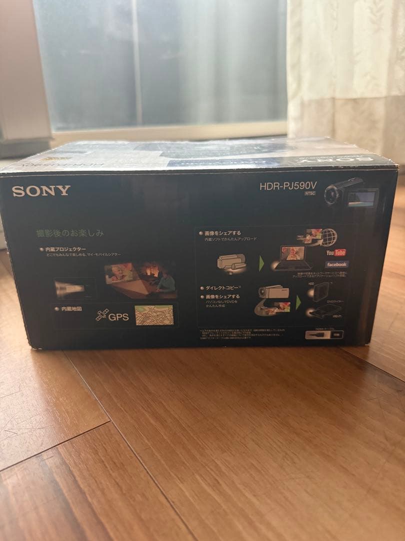 SONY HDR-PJ590V ビデオカメラ 本体