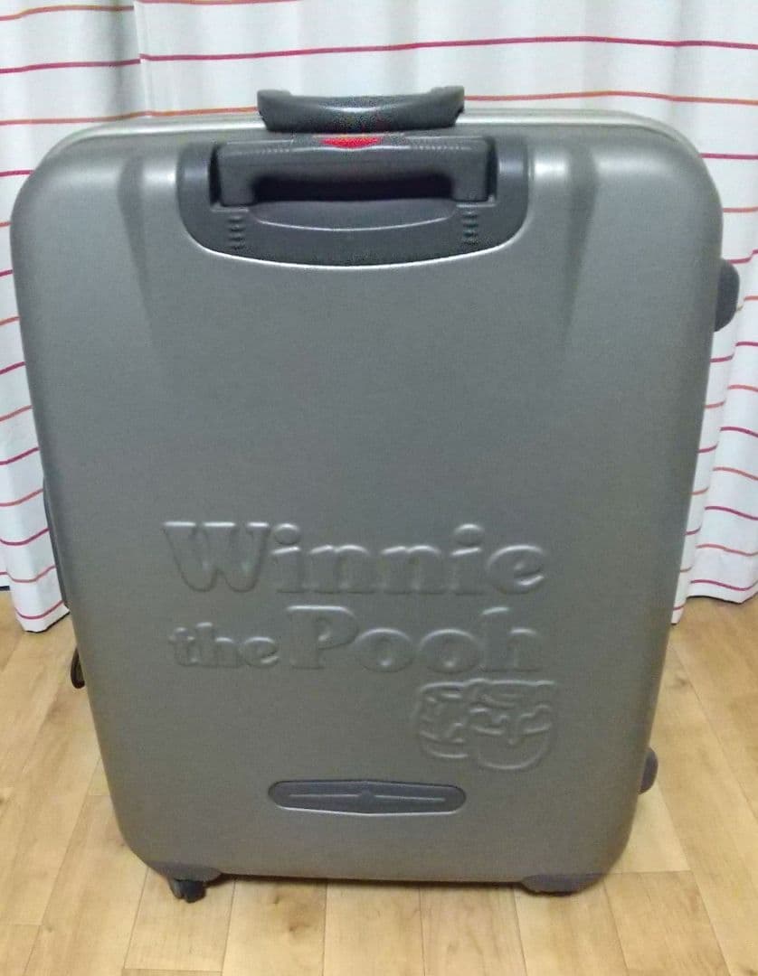 ウィニー・ザ・プー キャリーケース グレー