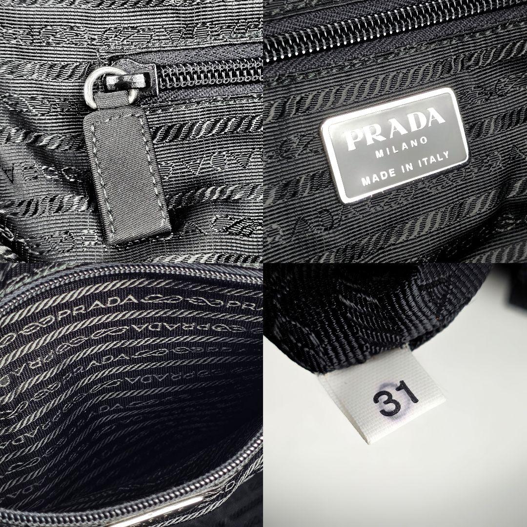 美品 プラダ 三角ロゴ テスート ビジネスバッグ トートバッグ