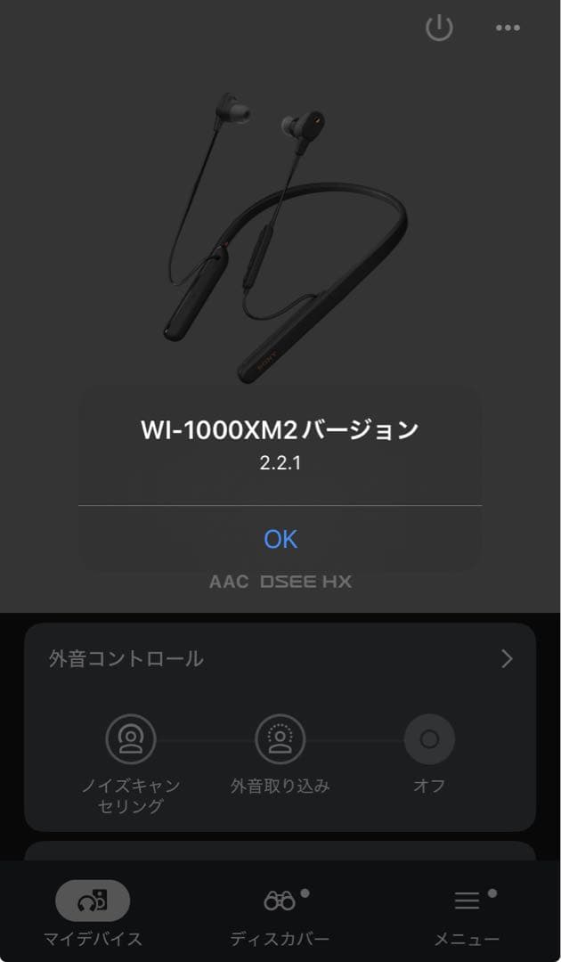 SONY WI-1000XM2 ソニー ワイヤレスイヤホン