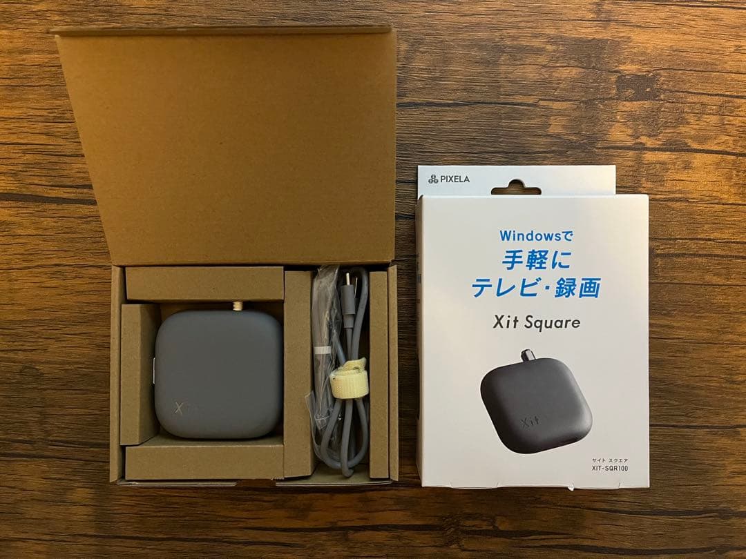 xit square sqr100★TVチューナー★Windows★ピクセラ★