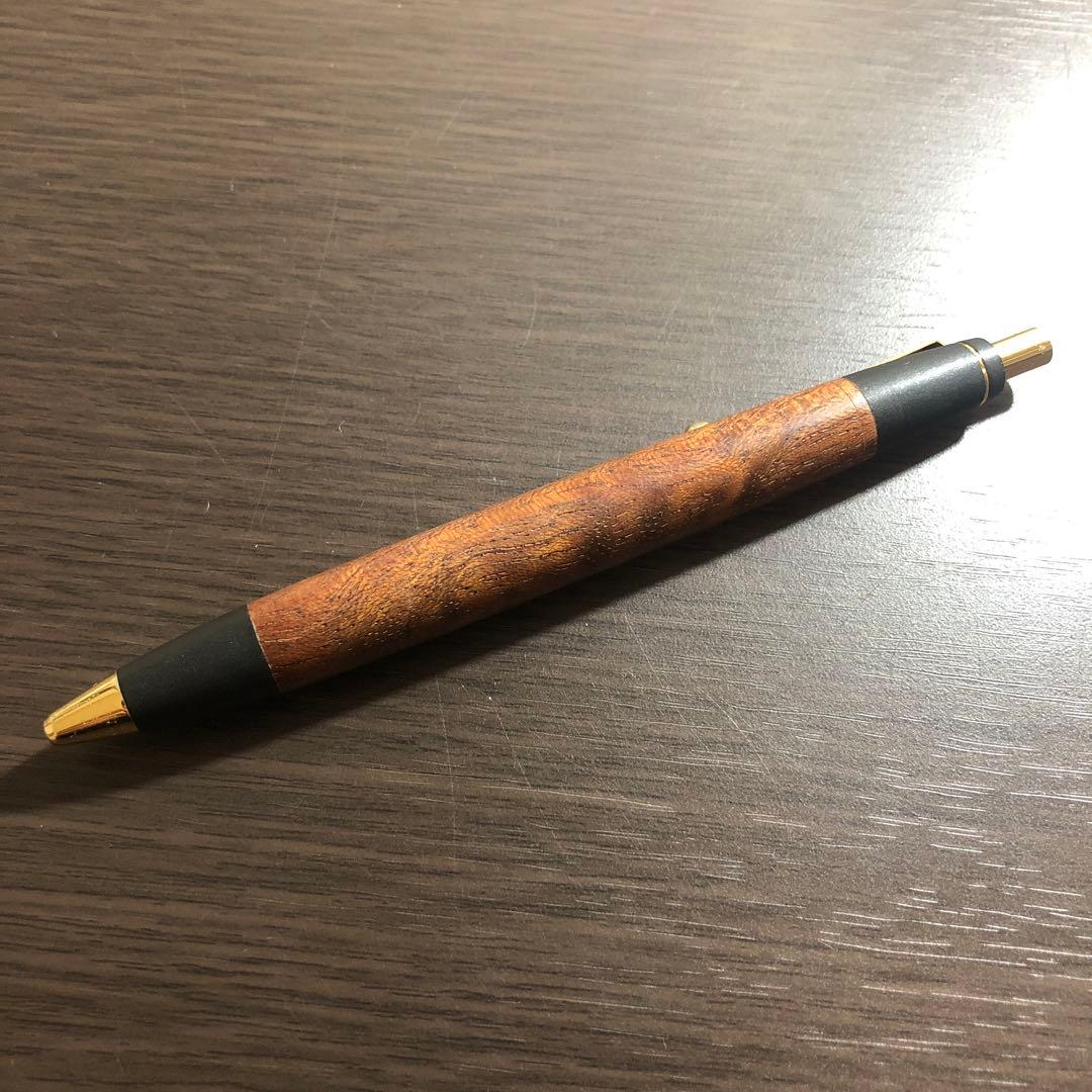 野原工芸　ボールペン　ブビンガ