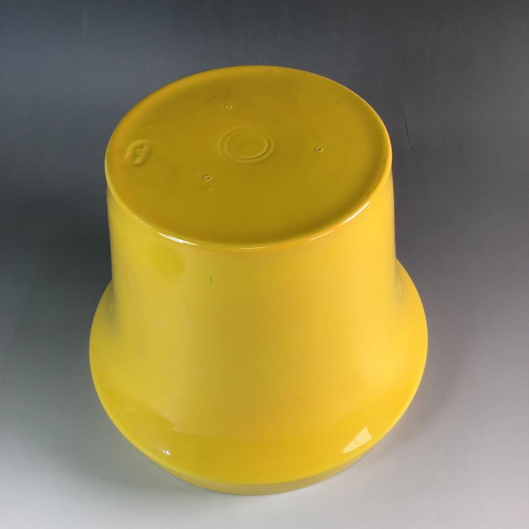 Ｒ７４６　水指　『膳所焼』『陽炎園造』『久田宗也　箱書』『交趾写末広水指』　共箱