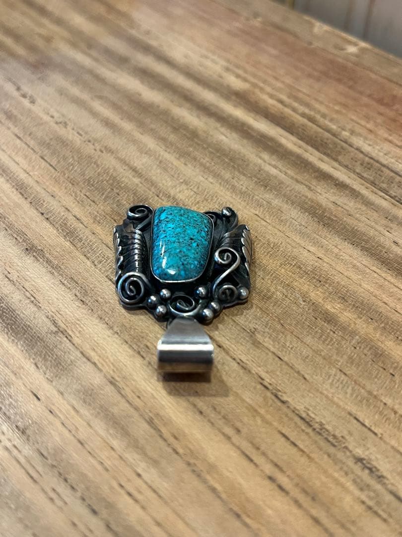 平*＊様 インディアンジュエリー　ターコイズ　ナバホ　ペンダント　H.spenc