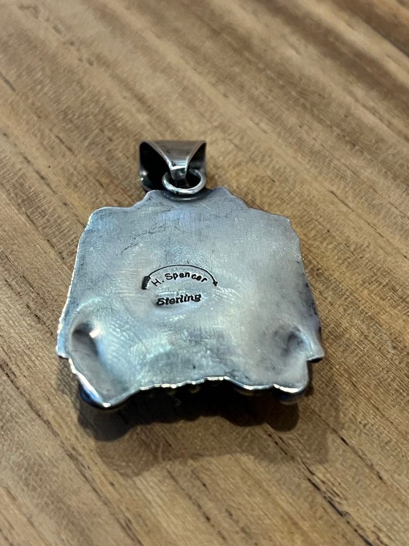 平*＊様 インディアンジュエリー　ターコイズ　ナバホ　ペンダント　H.spenc