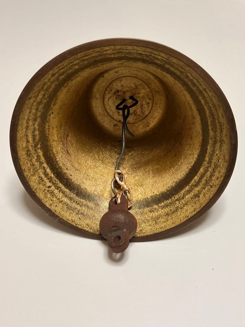 真鍮ベル .（銅と亜鉛の合金）約20センチ