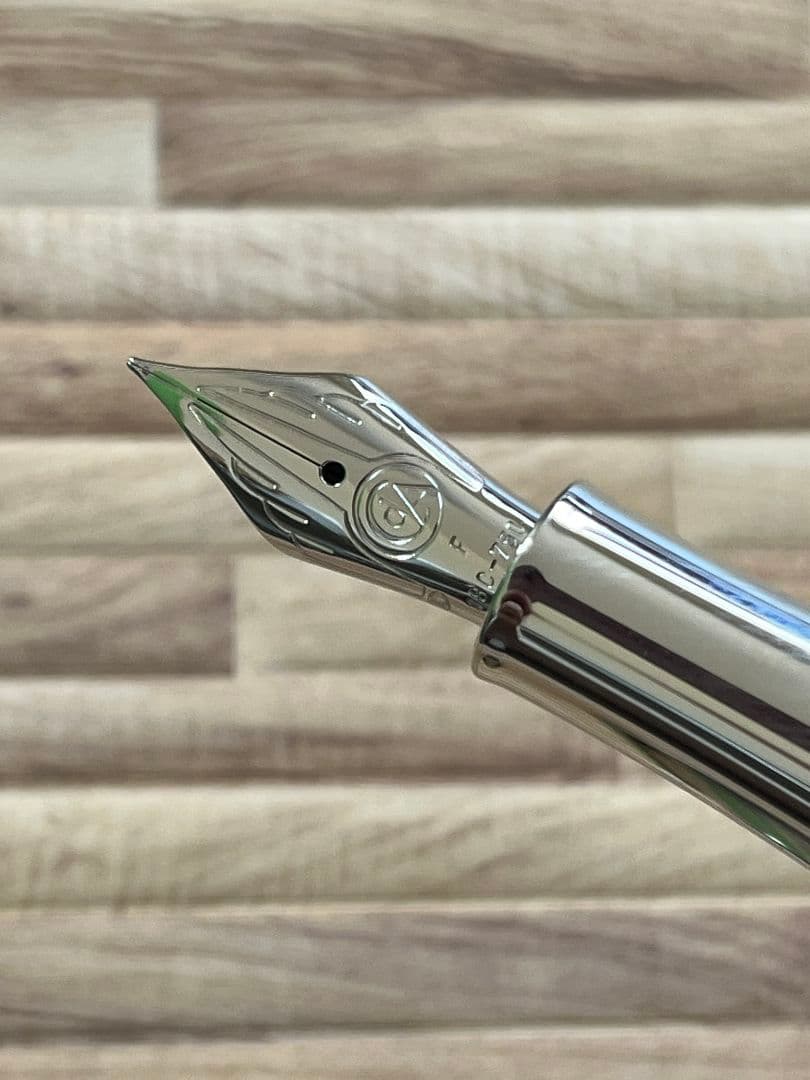 カランダッシュレマン バイカラー万年筆 廃番色 ブルーナイトF