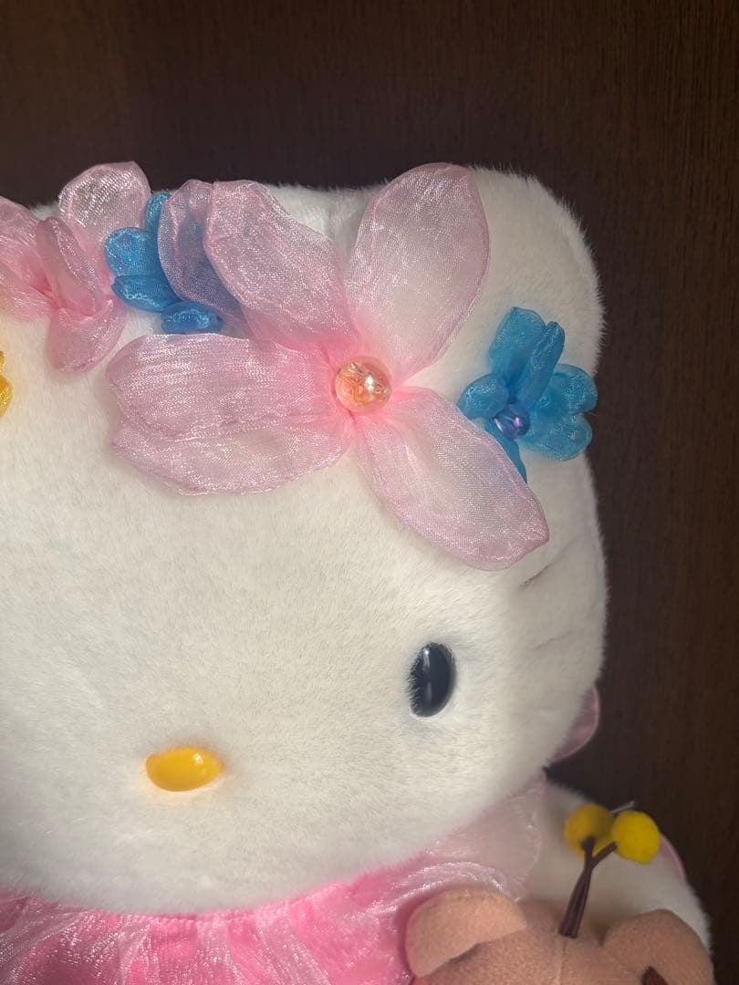 ハローキティ フェアリー 花の妖精 ぬいぐるみ 37cm タグ付き