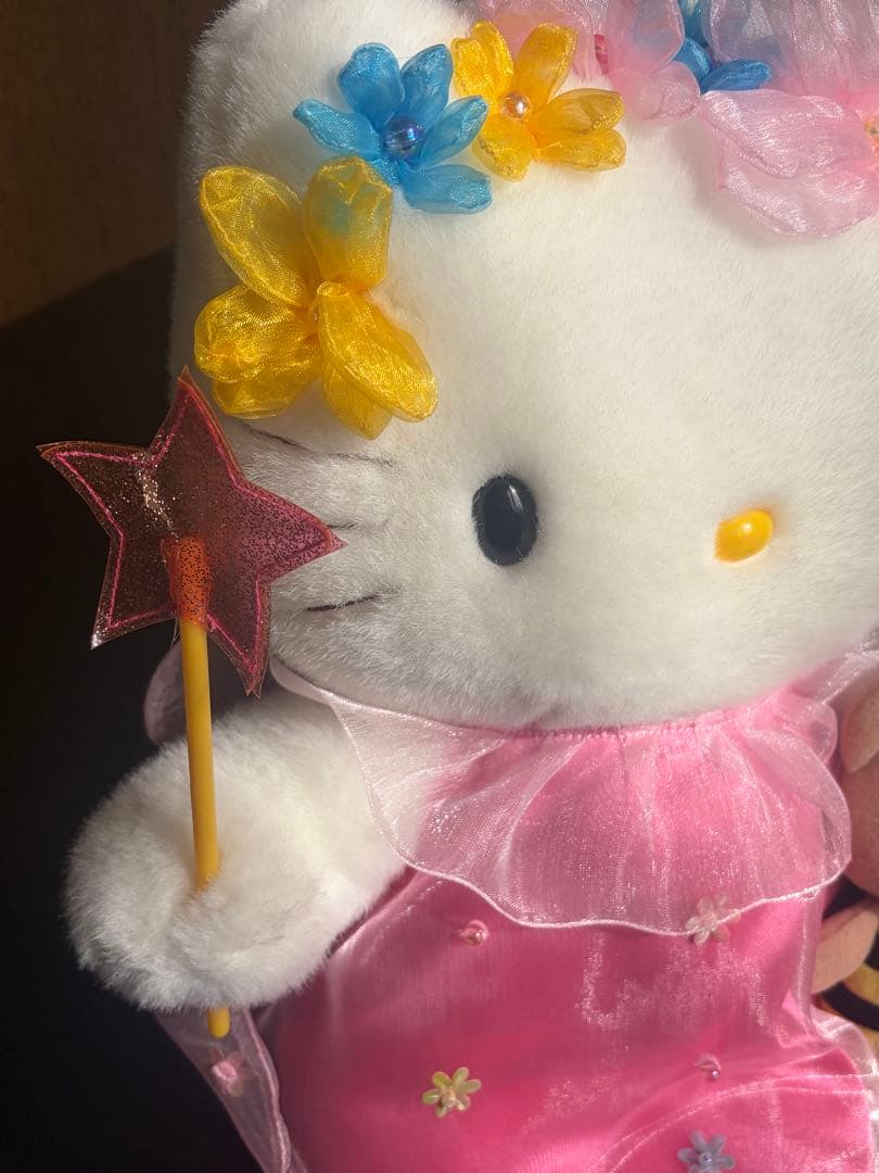 ハローキティ フェアリー 花の妖精 ぬいぐるみ 37cm タグ付き