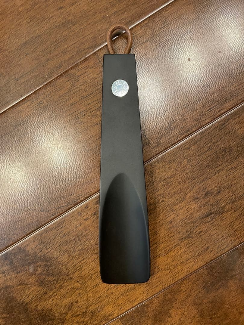 エルメス　シューズホーン 黒 収納袋付き