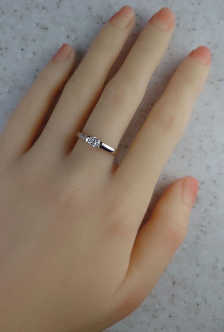 専用　Pt999ダイヤモンドリング　プラチナ　ダイヤ　一粒石リング　鑑定書付き