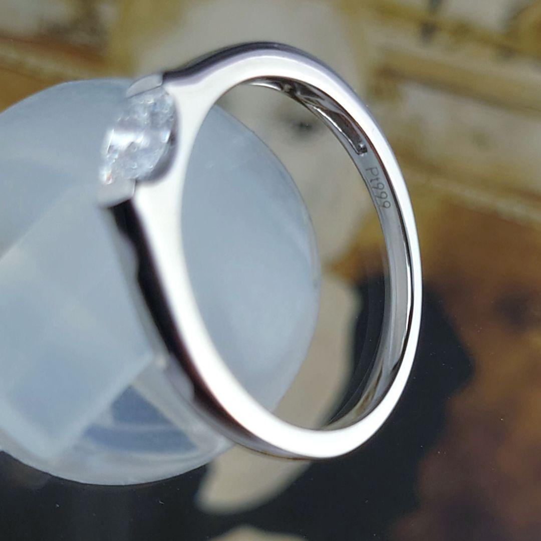 専用　Pt999ダイヤモンドリング　プラチナ　ダイヤ　一粒石リング　鑑定書付き