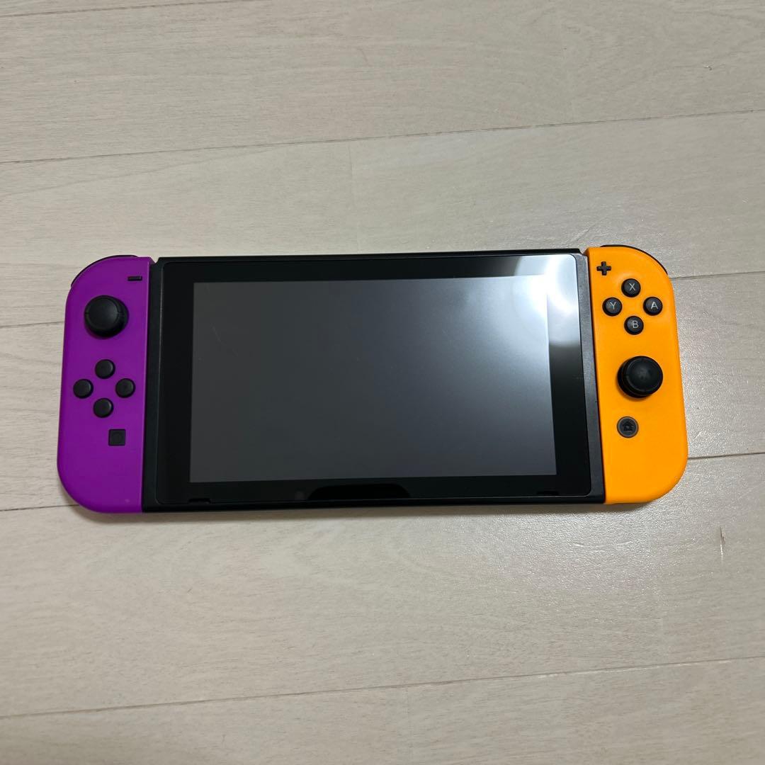 Nintendo Switch オレンジ・紫 Joy-Con スマブラ付き