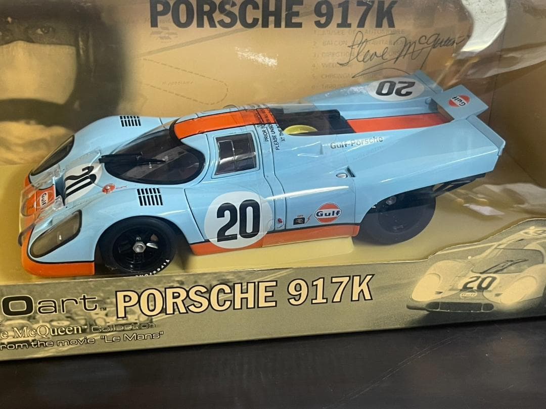 ミニカー 1/18 Porsche 917K スティーブ・マックイーン
