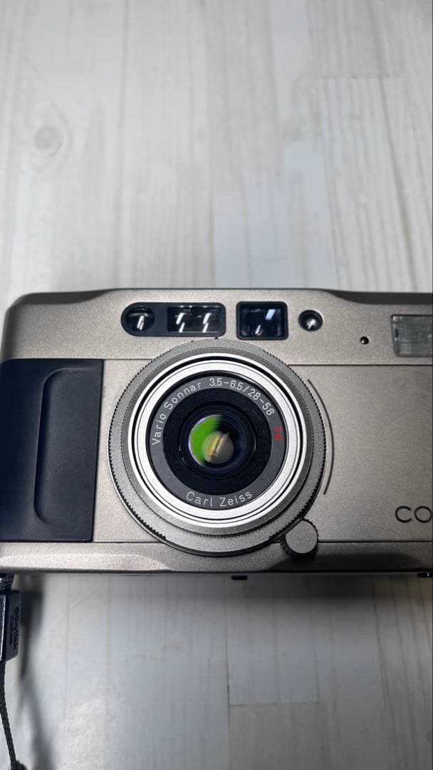【フィルム付けないで確認した】CONTAX Tvs コンパクトカメラ