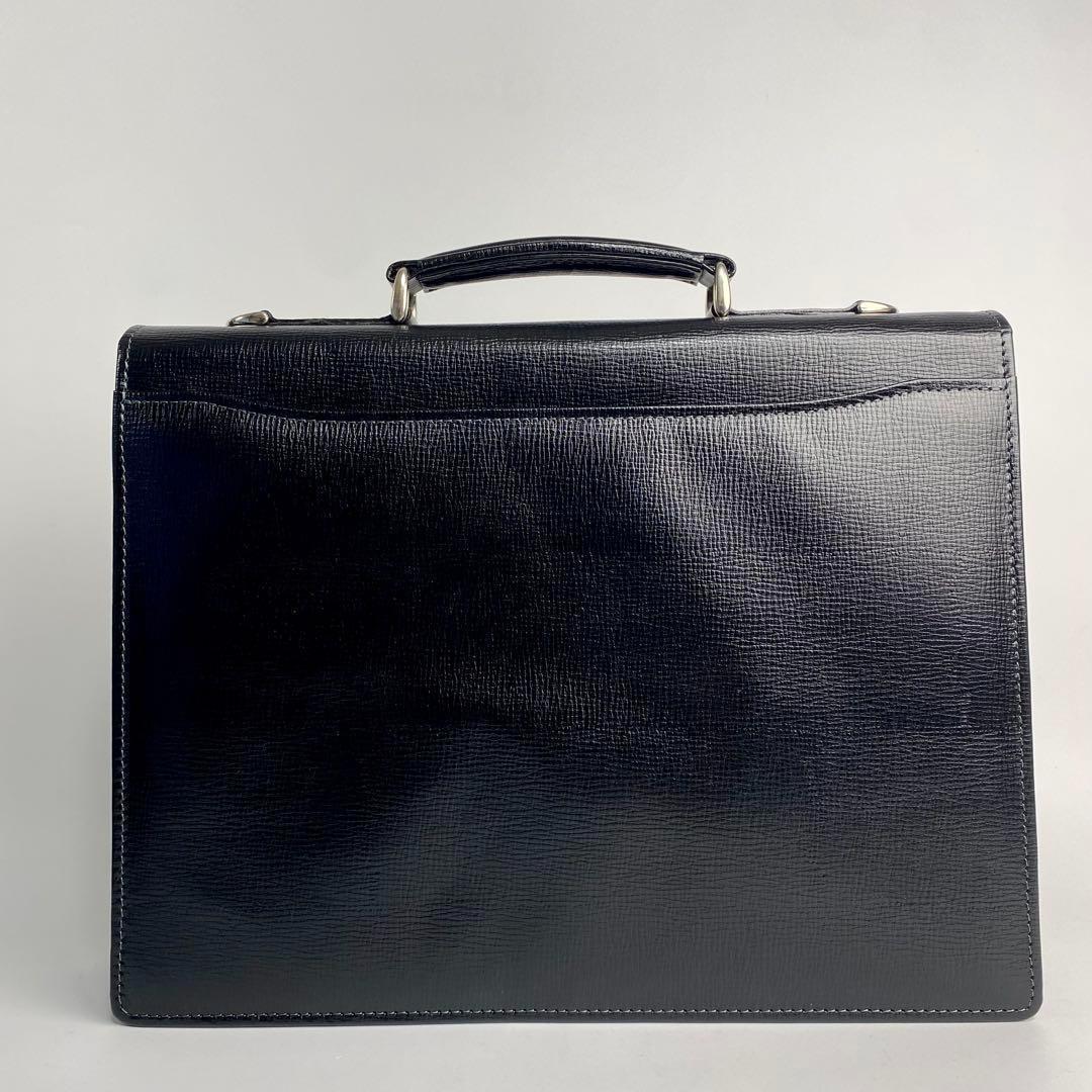 【美品】青木鞄　ビジネスバッグ　A4可　バルボス　BALBOS　日本製　レザー