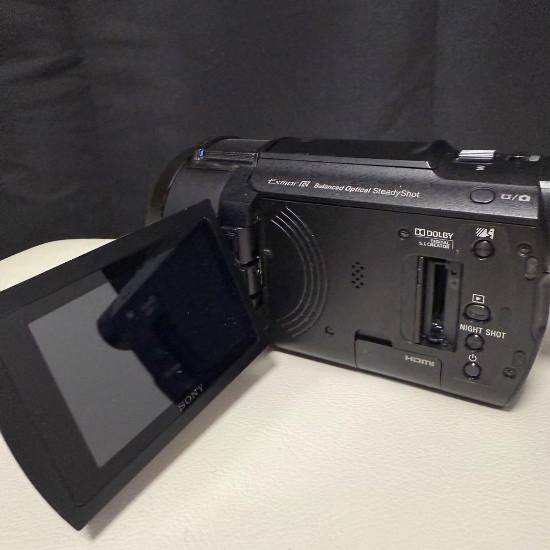 美品 SONY FDR-AX55 ビデオカメラ 4K ほぼ未使用　ソニー