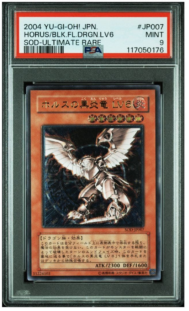 【PSA9】ホルスの黒炎竜 lv6 レリーフ
