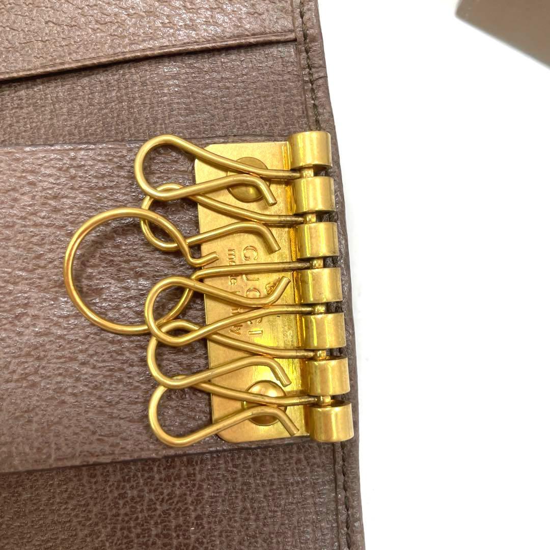 グッチ　GUCCI キーケース　美品　　シェリーライン　ソーホー 6連キーケース