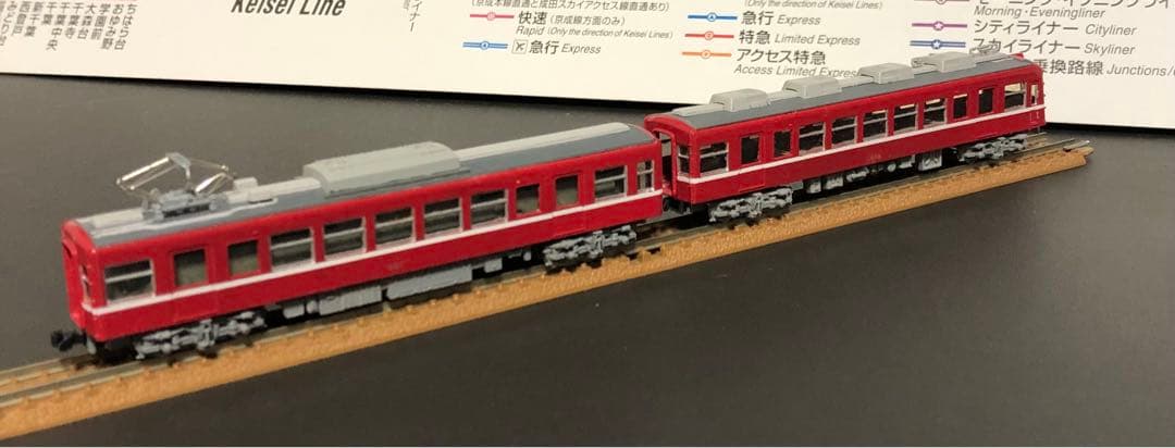 管理番号1588 京急Nゲージ 旧600形ヒートポンプ車 GM製8両セット