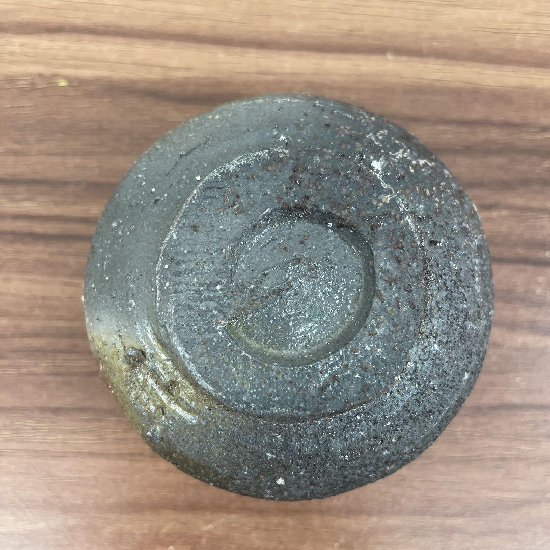 【骨董品】備前焼 清杯 ぐい呑 (No.16)