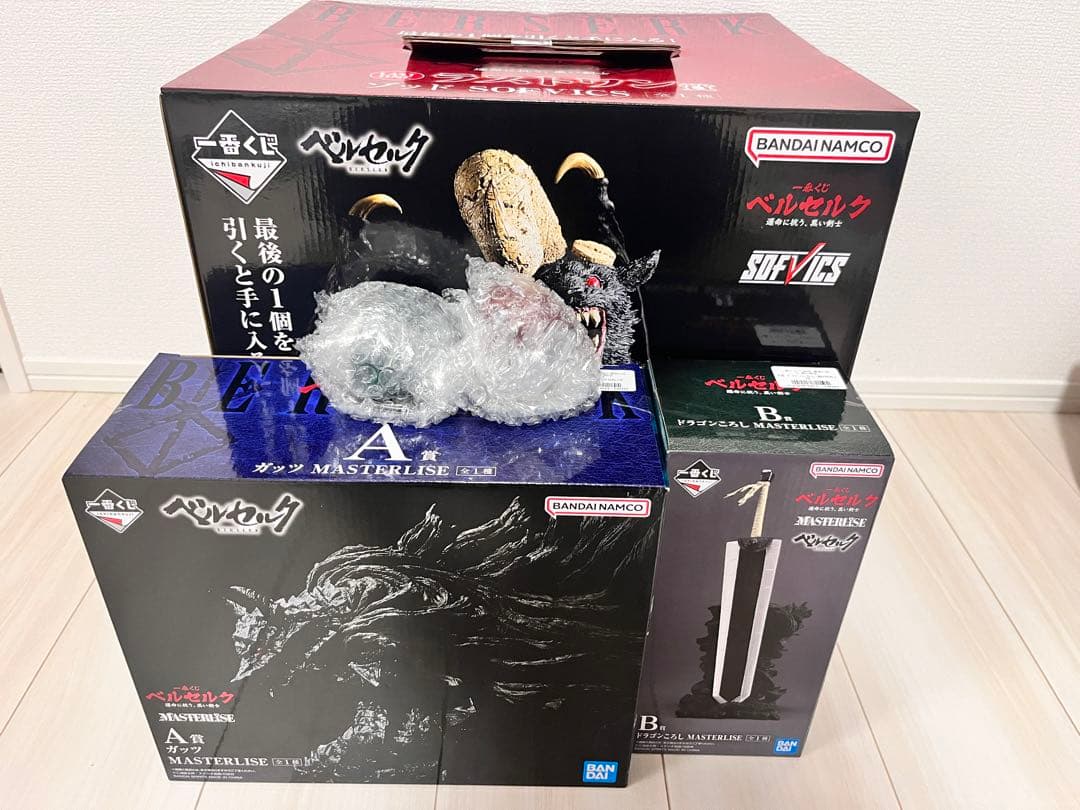 タツヤ)ベルセルク一番くじセット