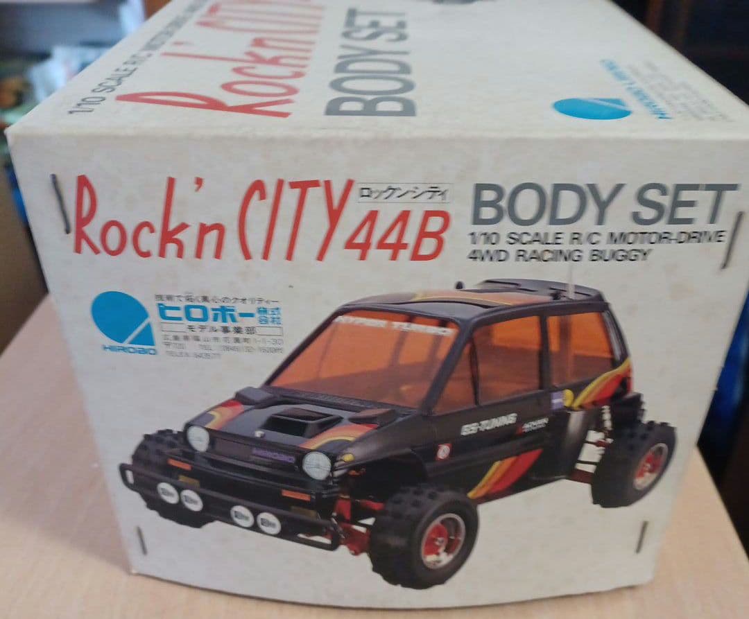 超レア　ヒロボー　ロックンシティ44B ボディセット　未組み立て　ホンダシティ