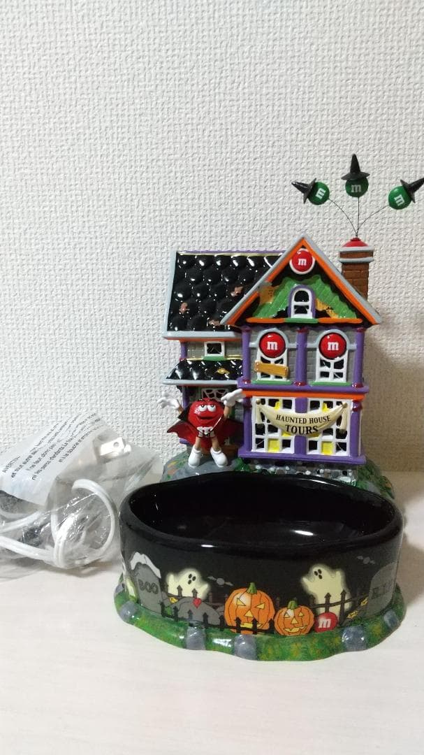 m&m's エムアンドエムズ ハロウィンハウス お化け屋敷 ライト ハロウィーン