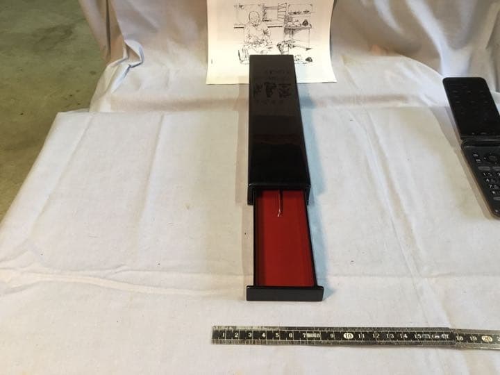 夫婦箸箱　輪島塗り