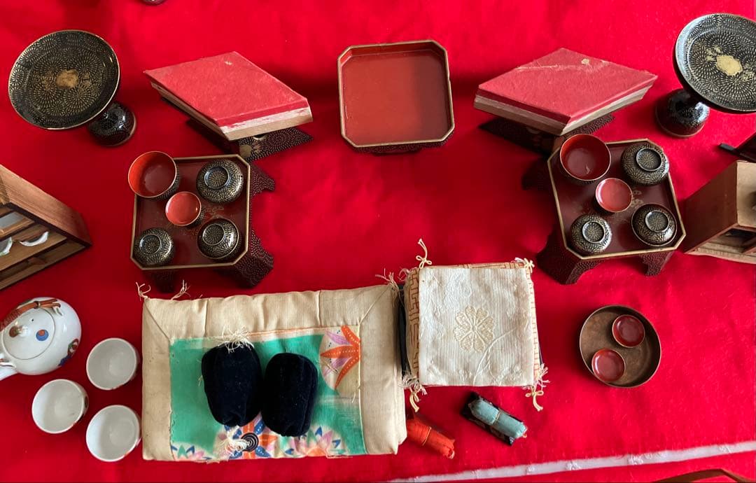 松時代物お雛様