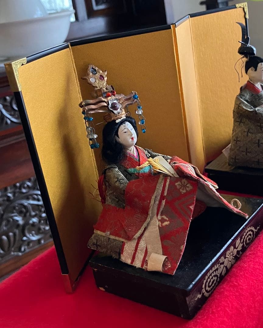 松時代物お雛様