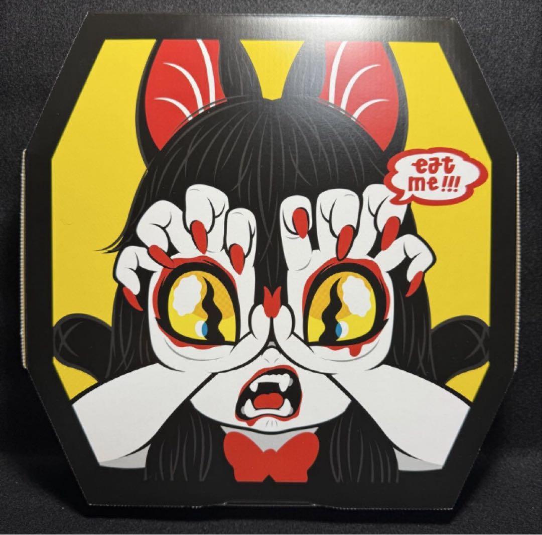 GRAPE BRAIN 戦慄！ にぎるちゃん 222 T-SHIRT 黒 箱付