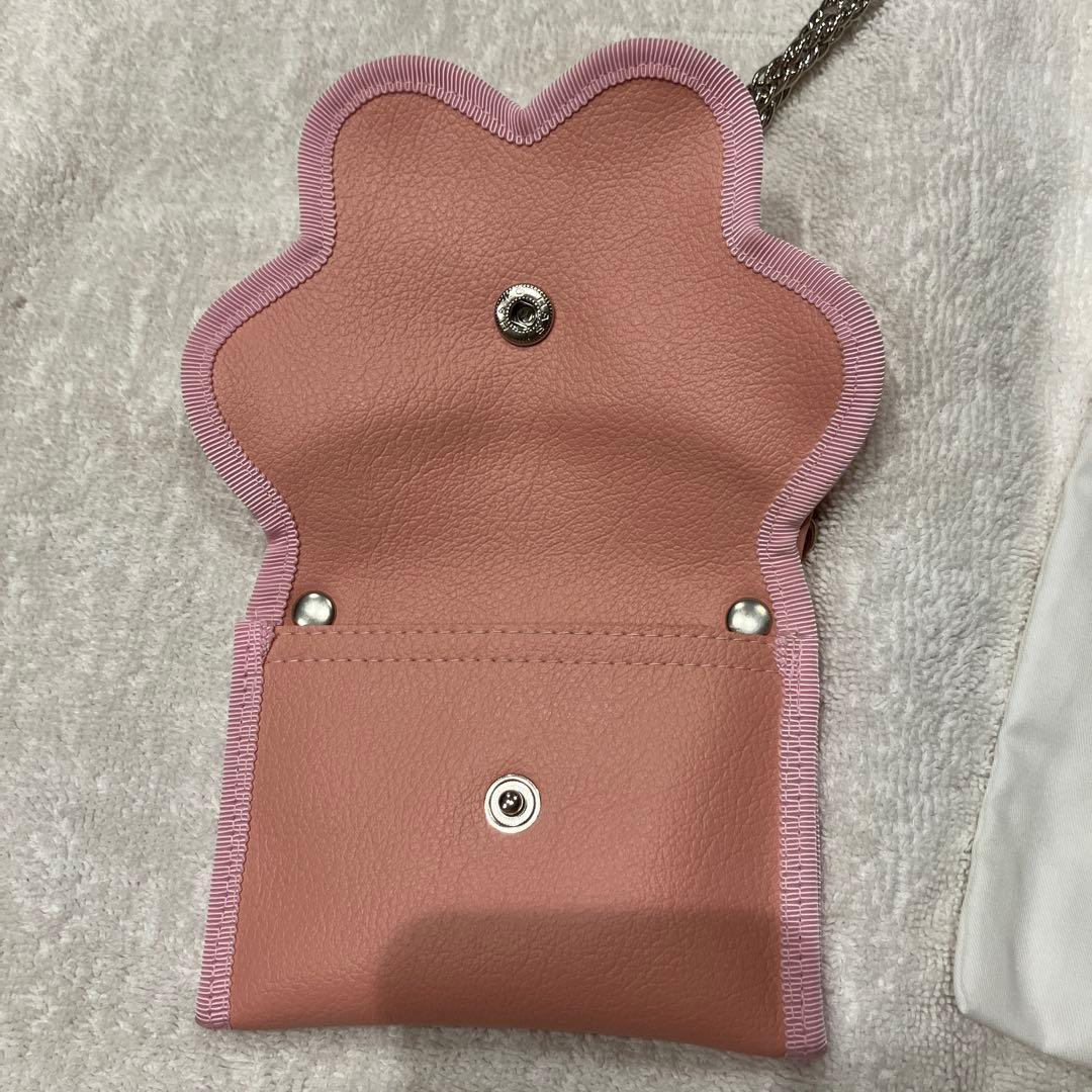 小物 nori enomoto broken wave mini chain pink