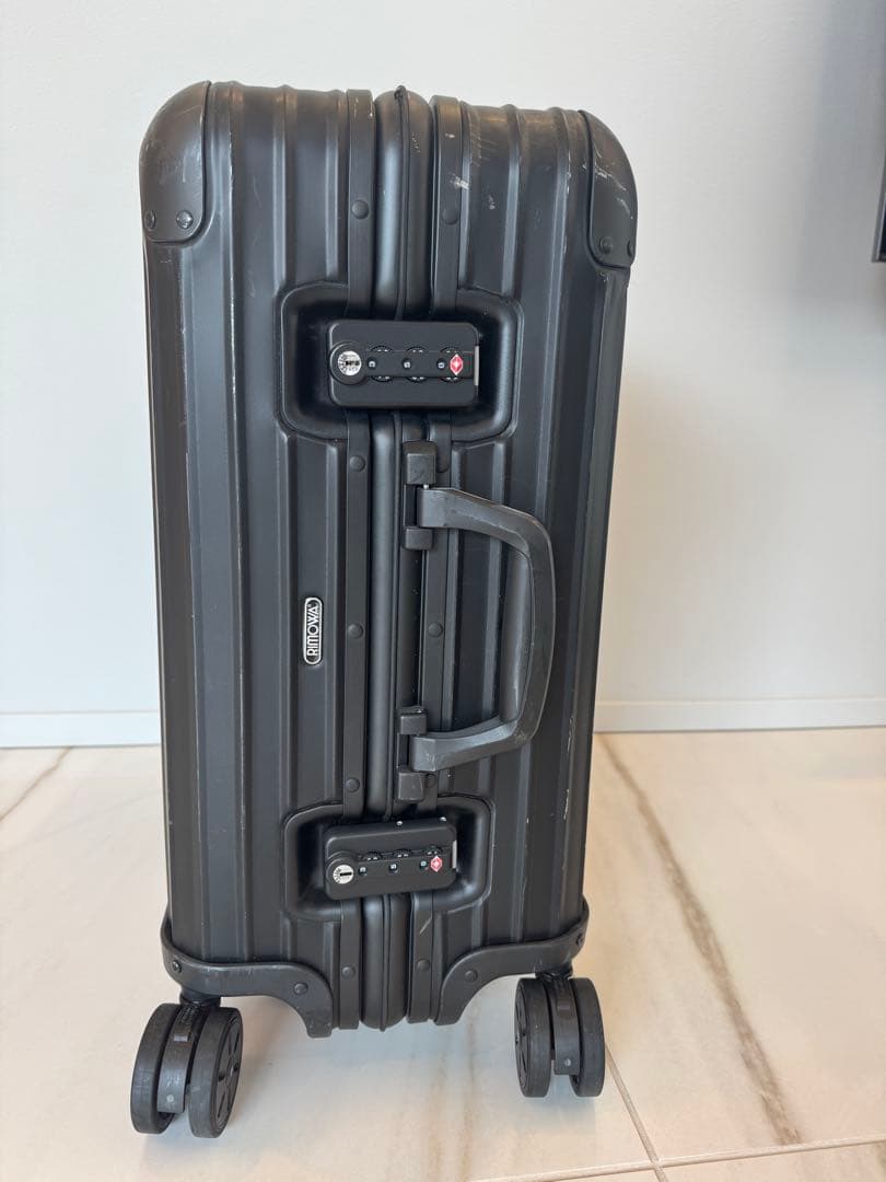 supreme RIMOWA コラボ キャリーケース 45L ブラック