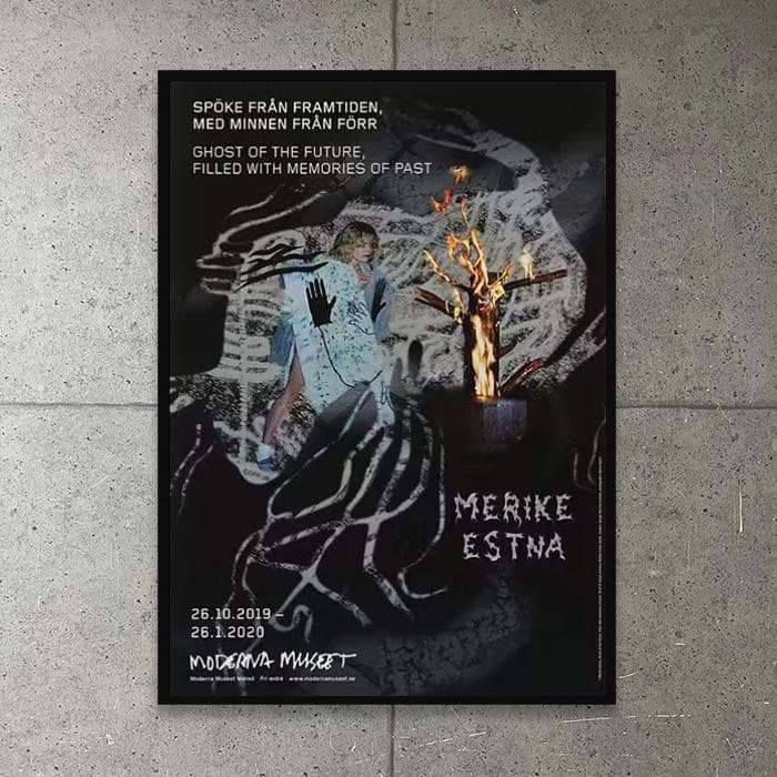 額装品/Ghost of/メリケ・エストナ/アート/ポスター/インテリア