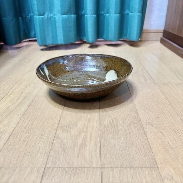 小代焼き　たけみや窯　国指定　伝統的工芸品　直径22㎝　新品未使用　専用箱付き