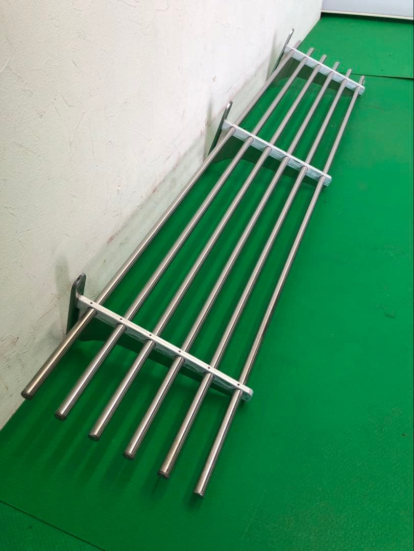 ☆地域限定送料無料☆工場整備品☆パイプ棚　幅1500ステンレス 業務用