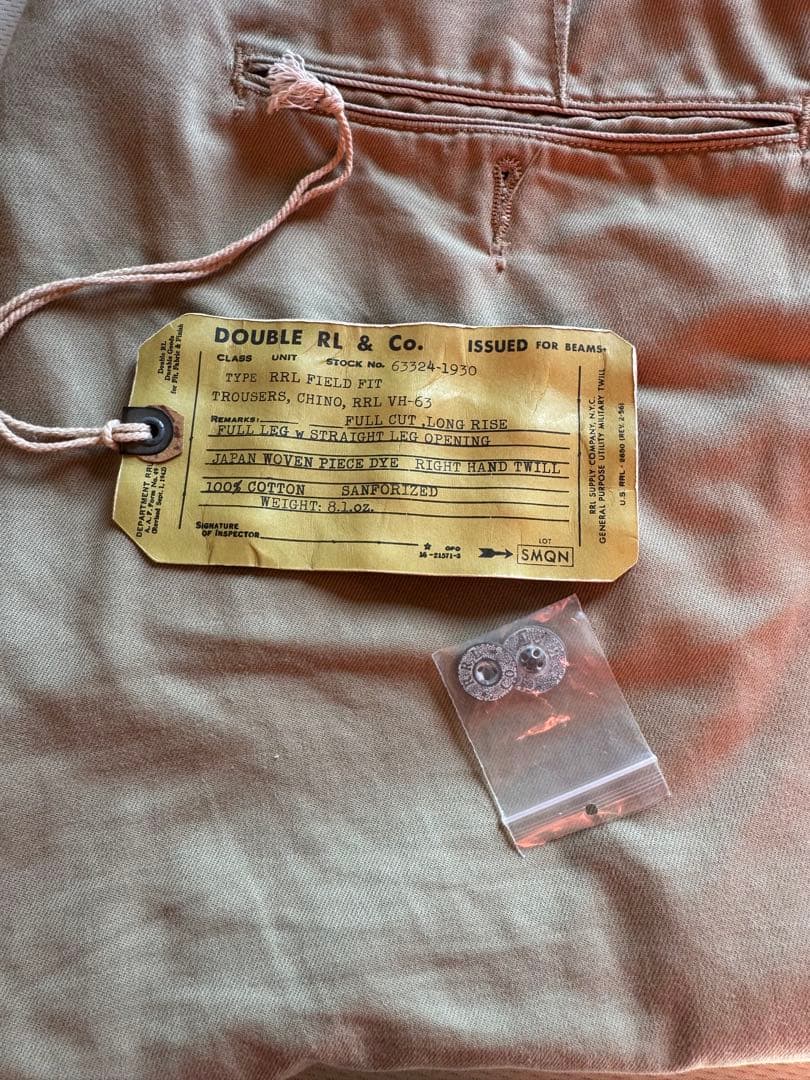 RRL × BEAMS PLUS VH-63 USミリタリーチノ