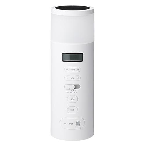 ② 多機能 ±0 防災ラジオ XAR-J010 ホワイト プラスマイナスゼロ