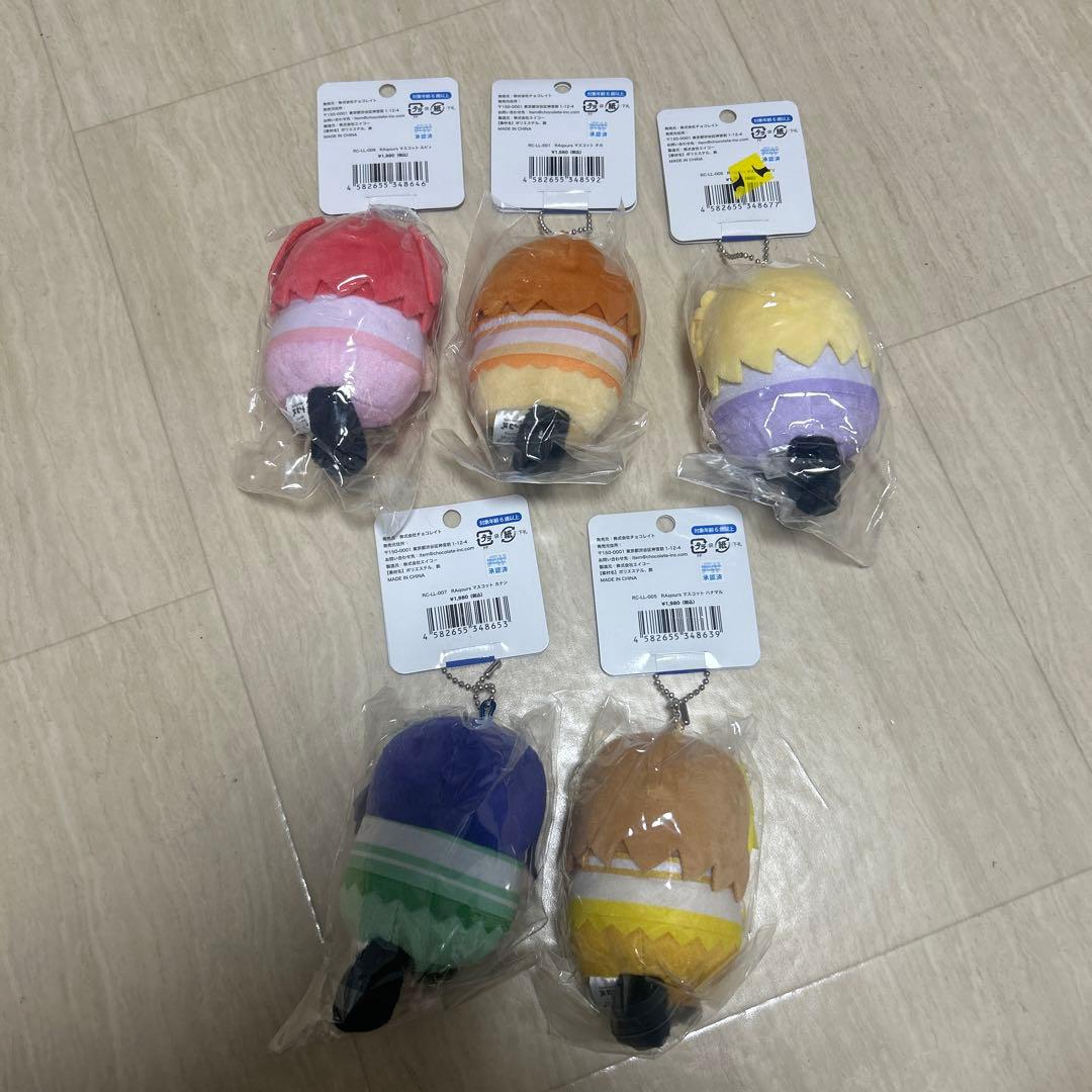 子*様 希少！ラブライブサンシャイン ラッコズ マスコット 5個セット！