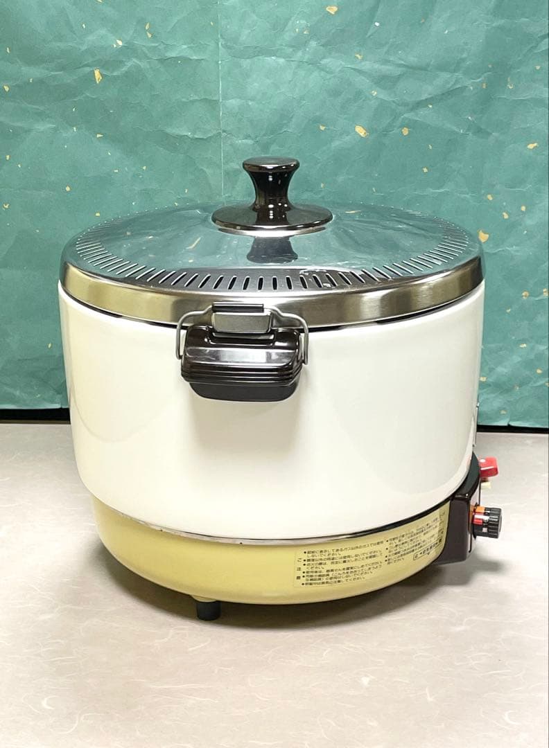 A814 美品❗️1.6升保温付LPガスプロパンガスパロマガス炊飯器業務用1.5升